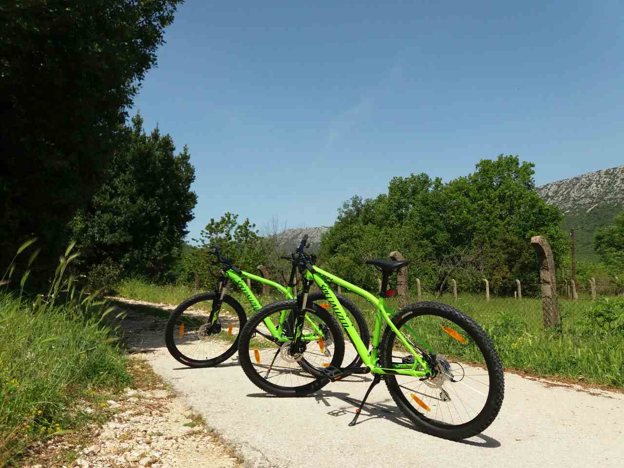 bicycle tour Napoleonov put